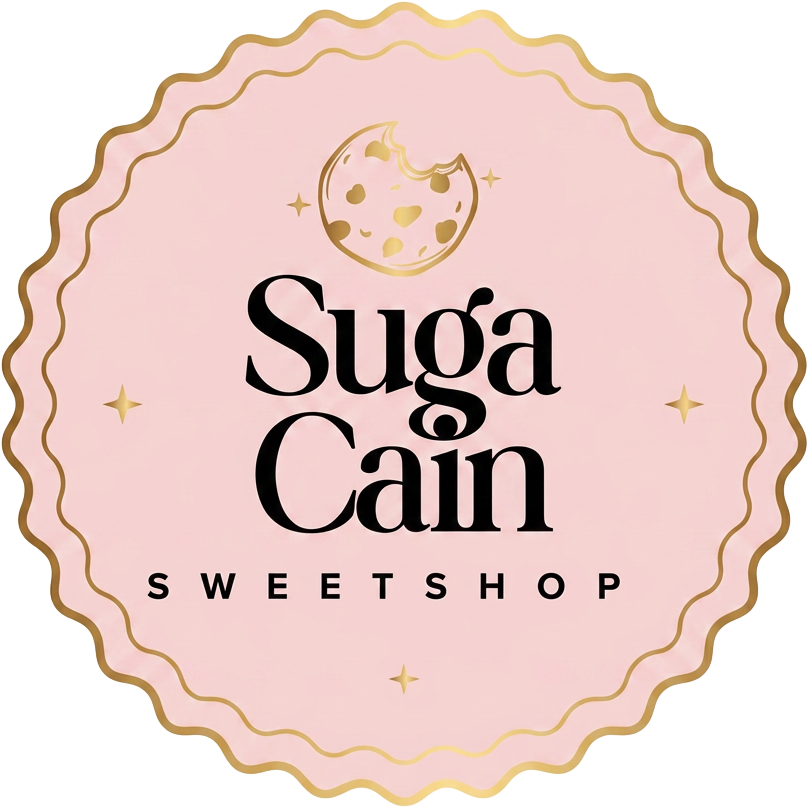 Suga Cain Sweet Shop logo